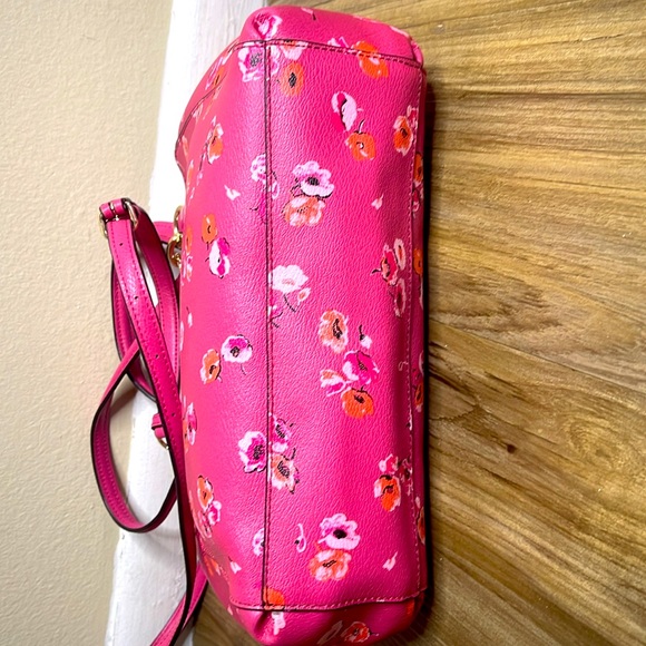 Coach MINI CHRISTIE CARRYALL IN SMALL WILDFLOWER PRINT + Matching Wallet - Picture 5 of 9